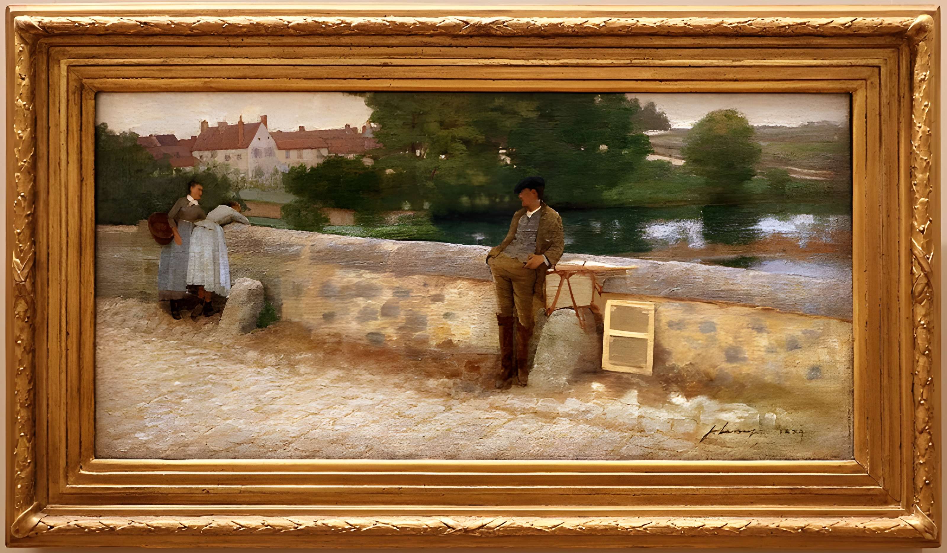 Pont sur le Loing à Grez-sur-Loing