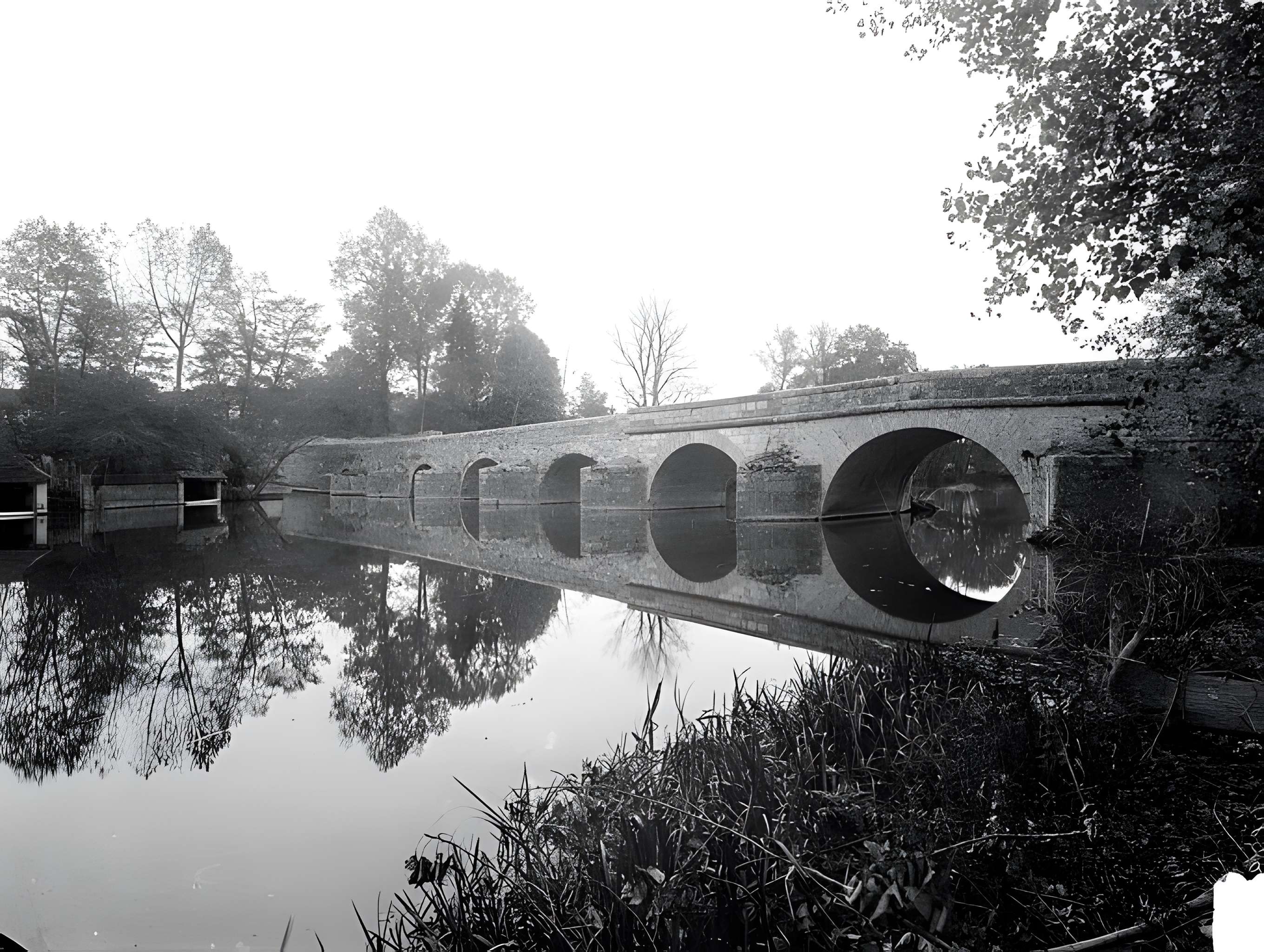 Pont sur le Loing à Grez-sur-Loing
