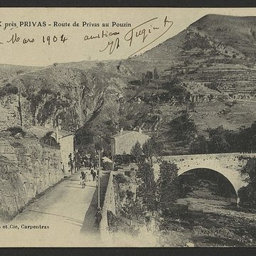 Pont sur lOuvèze de Coux