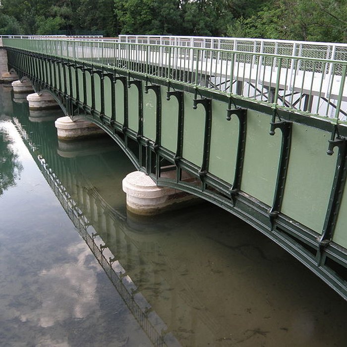 Photo de Pont-canal enjambant la Seine à Barberey-Saint-Sulpice