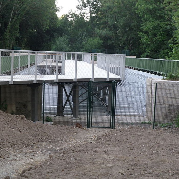 Photo de Pont-canal enjambant la Seine à Barberey-Saint-Sulpice
