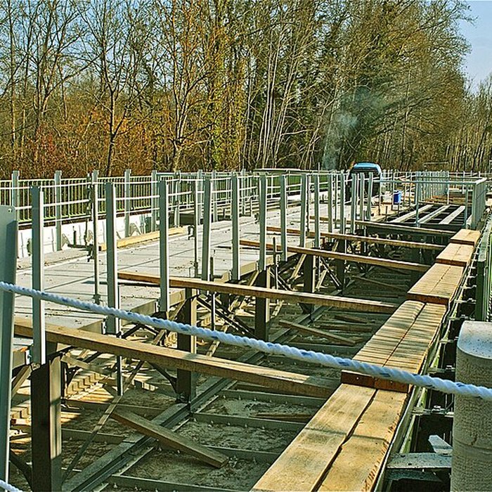 Photo de Pont-canal enjambant la Seine à Barberey-Saint-Sulpice