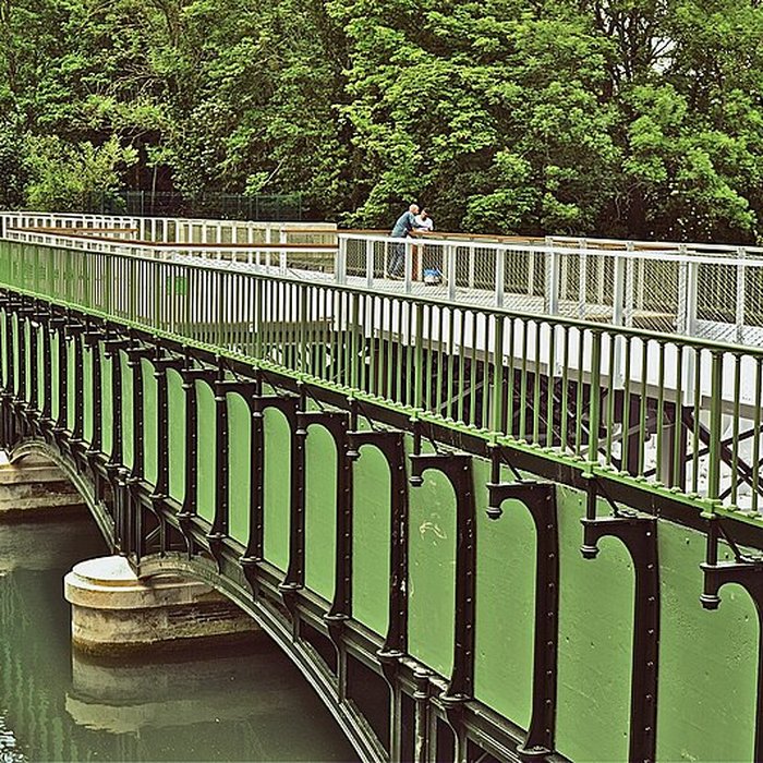 Photo de Pont-canal enjambant la Seine à Barberey-Saint-Sulpice