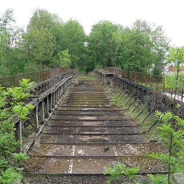 Pont-canal enjambant la Seine à Barberey-Saint-Sulpice
