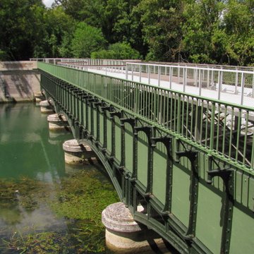 Pont-canal enjambant la Seine à Barberey-Saint-Sulpice