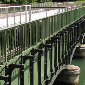 Pont-canal enjambant la Seine à Barberey-Saint-Sulpice