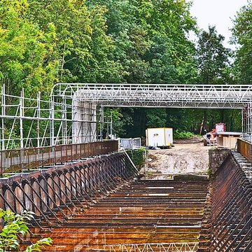 Pont-canal enjambant la Seine à Barberey-Saint-Sulpice
