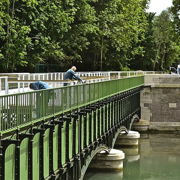 Pont-canal enjambant la Seine à Barberey-Saint-Sulpice