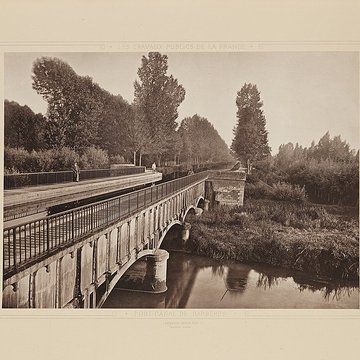Pont-canal enjambant la Seine à Barberey-Saint-Sulpice