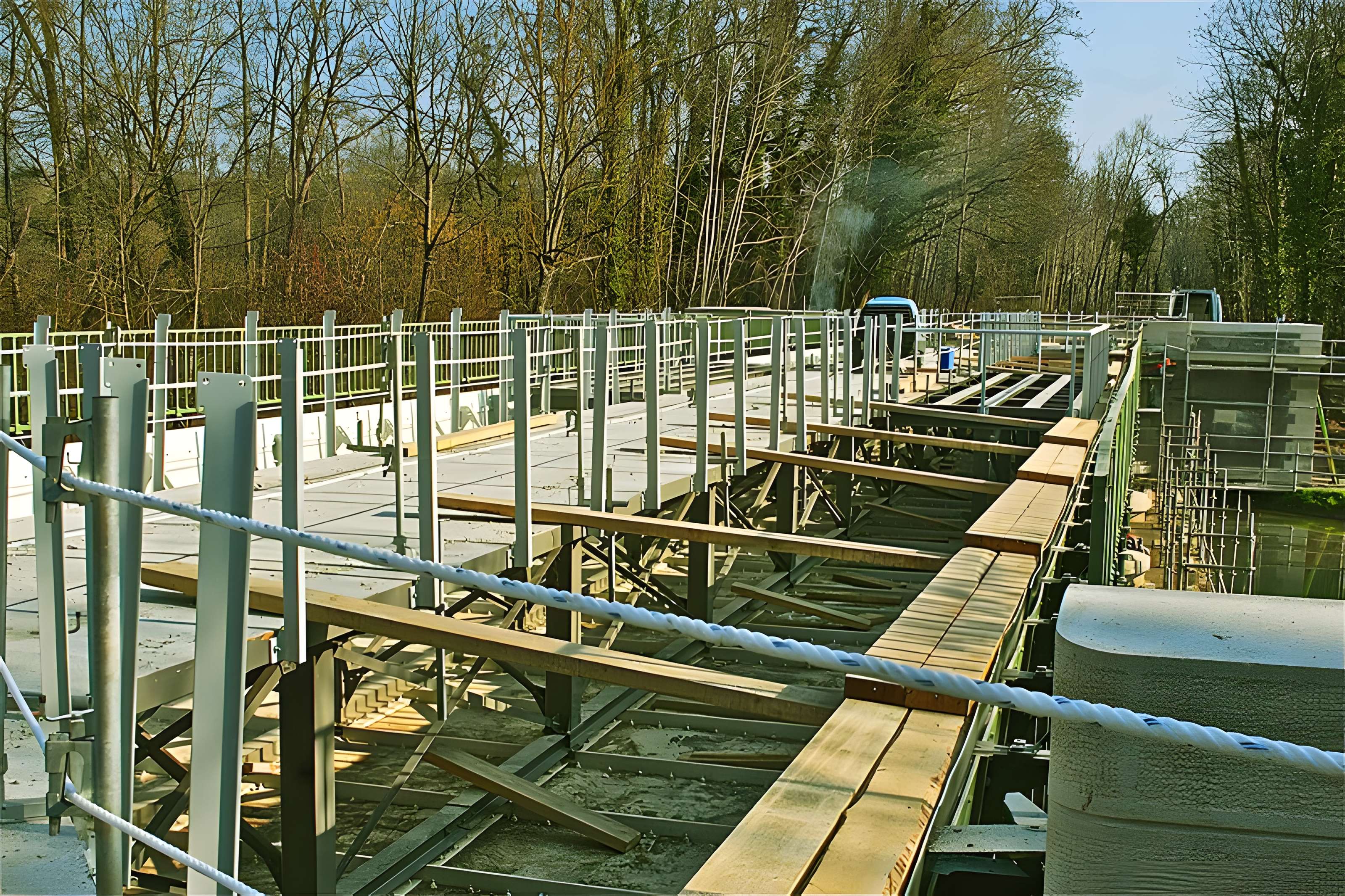 Pont-canal enjambant la Seine à Barberey-Saint-Sulpice