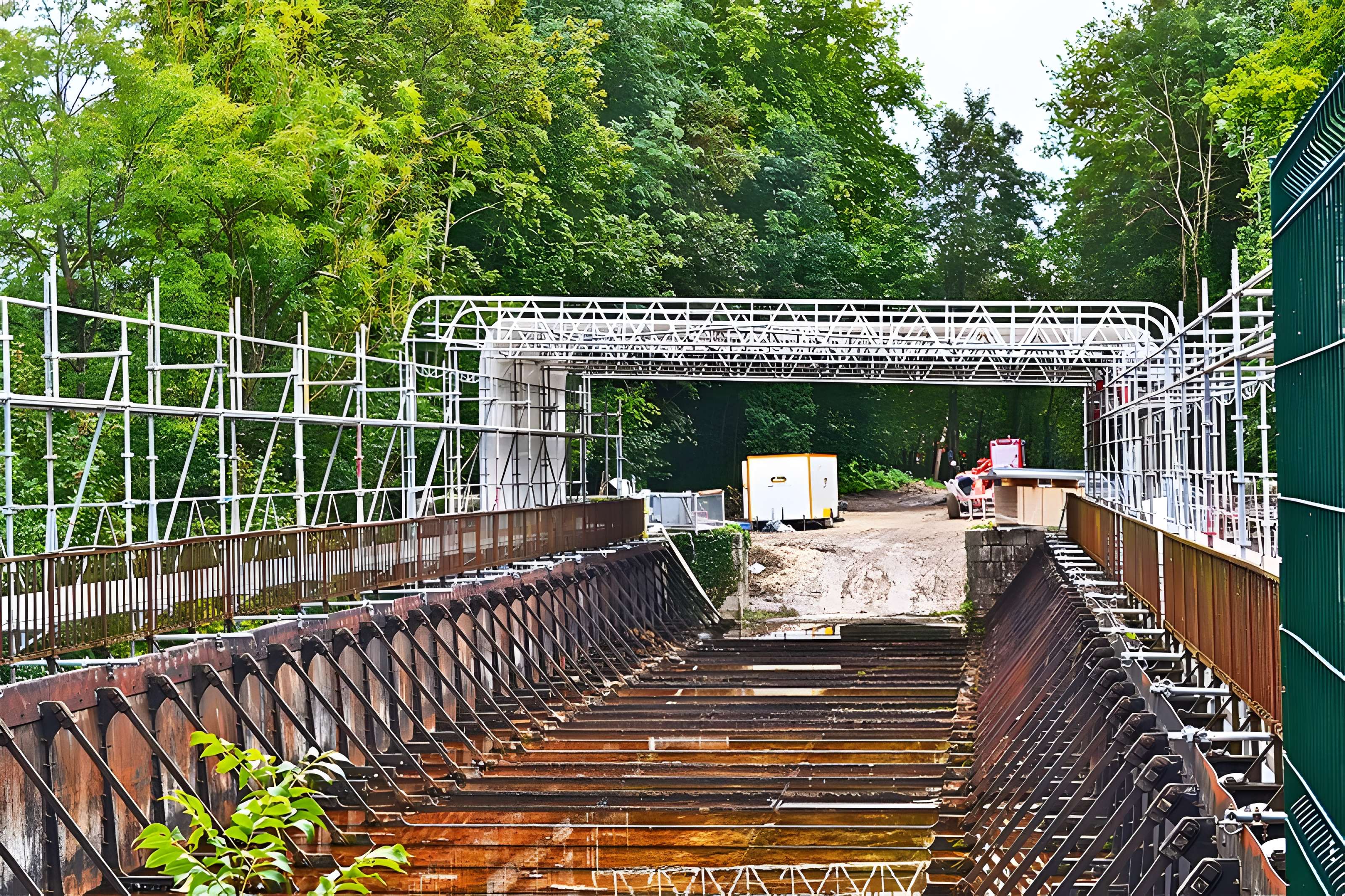 Pont-canal enjambant la Seine à Barberey-Saint-Sulpice