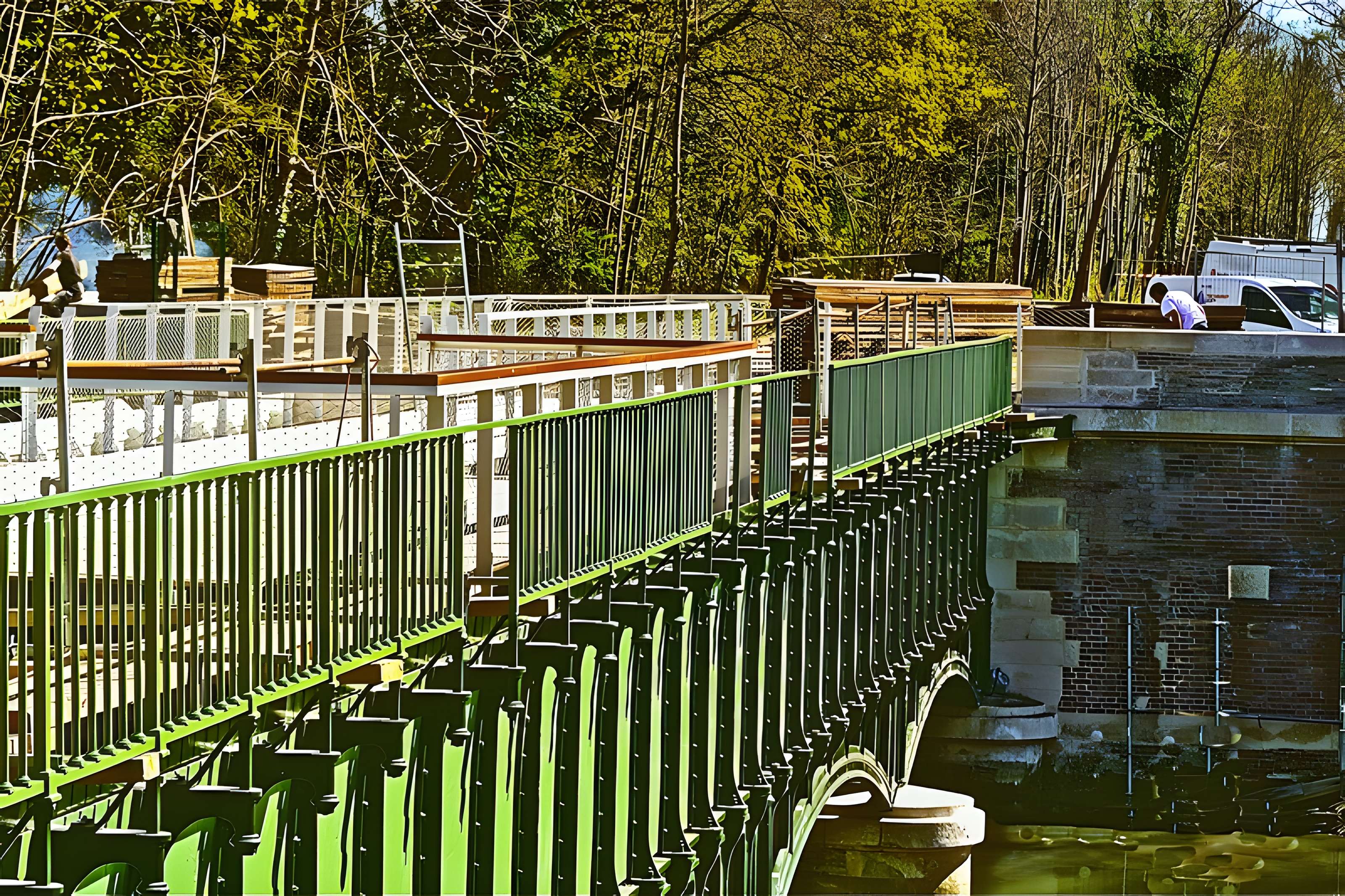 Pont-canal enjambant la Seine à Barberey-Saint-Sulpice