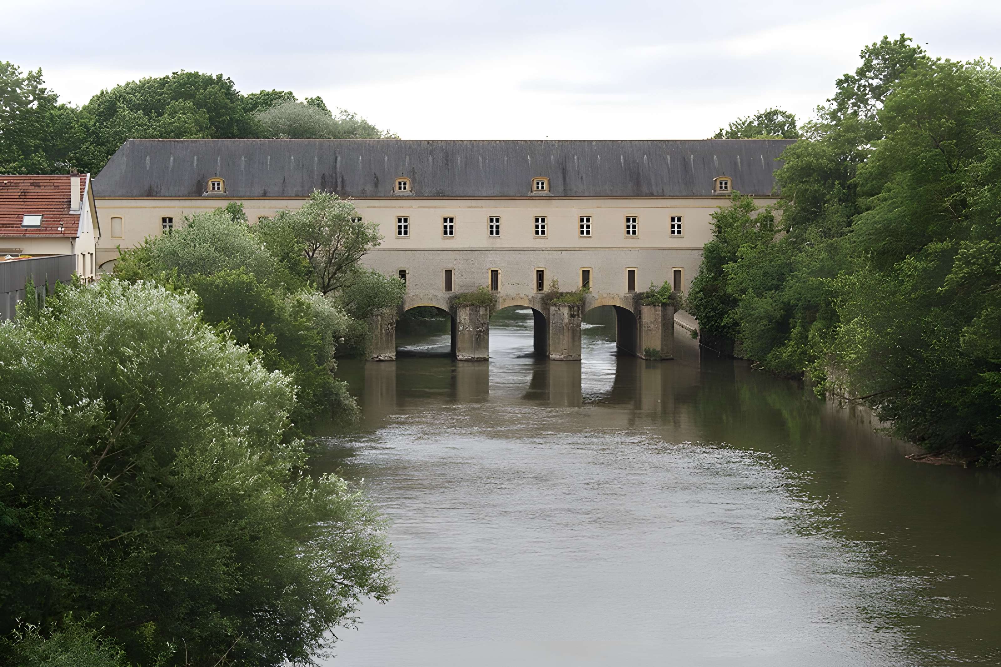 Pont-écluse sud du couronné d'Yutz