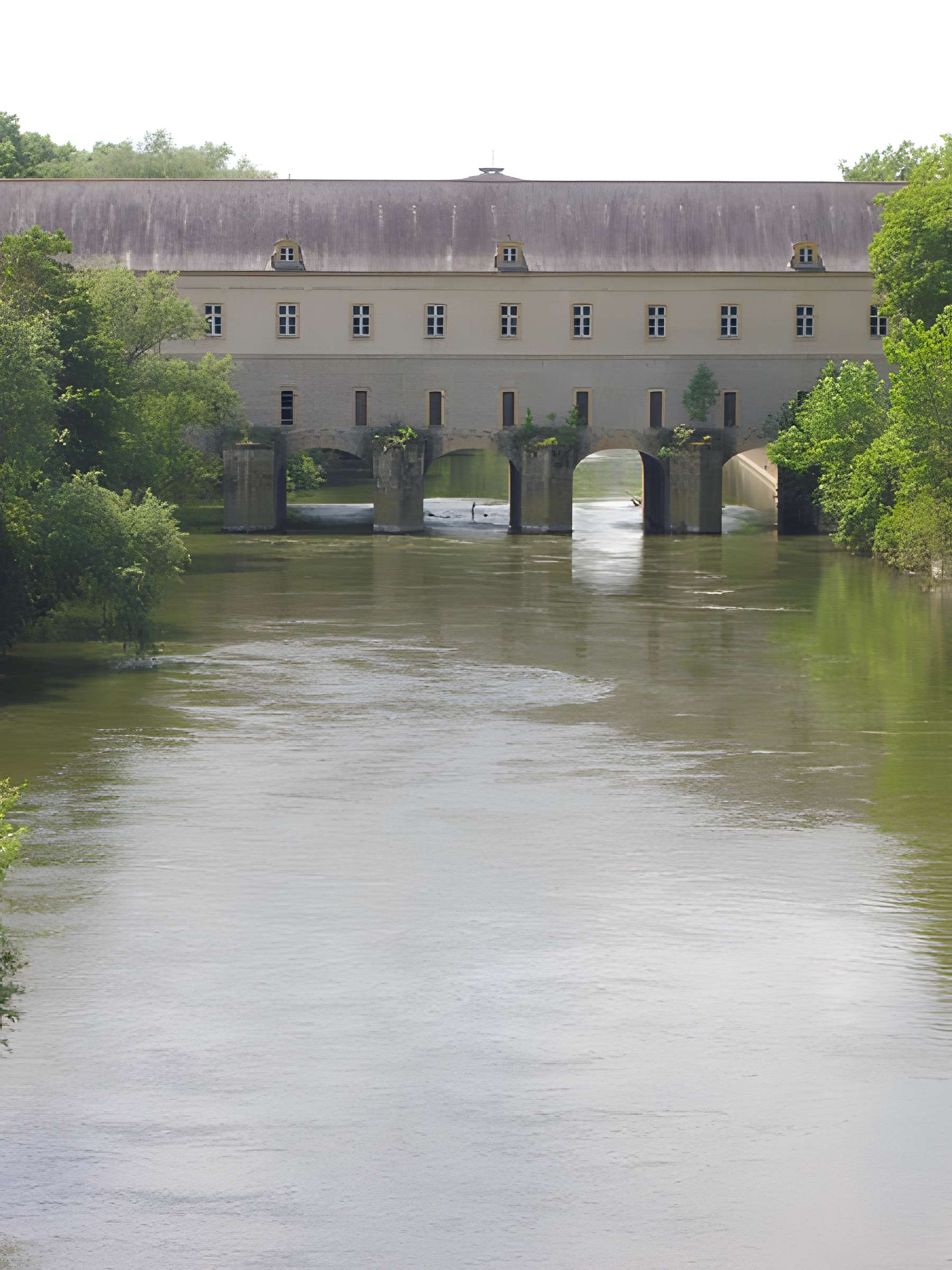 Pont-écluse sud du couronné d'Yutz