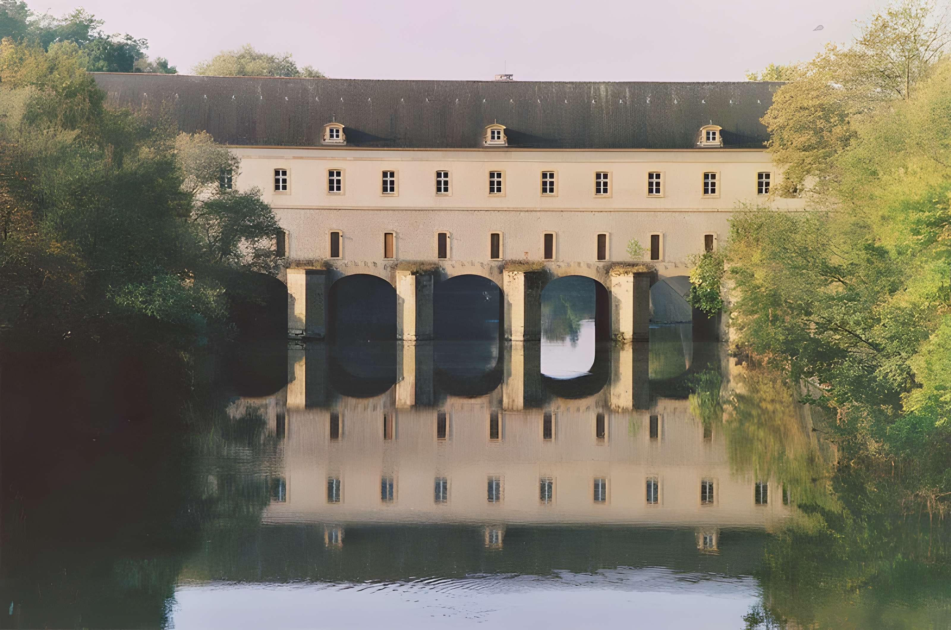 Pont-écluse sud du couronné d'Yutz