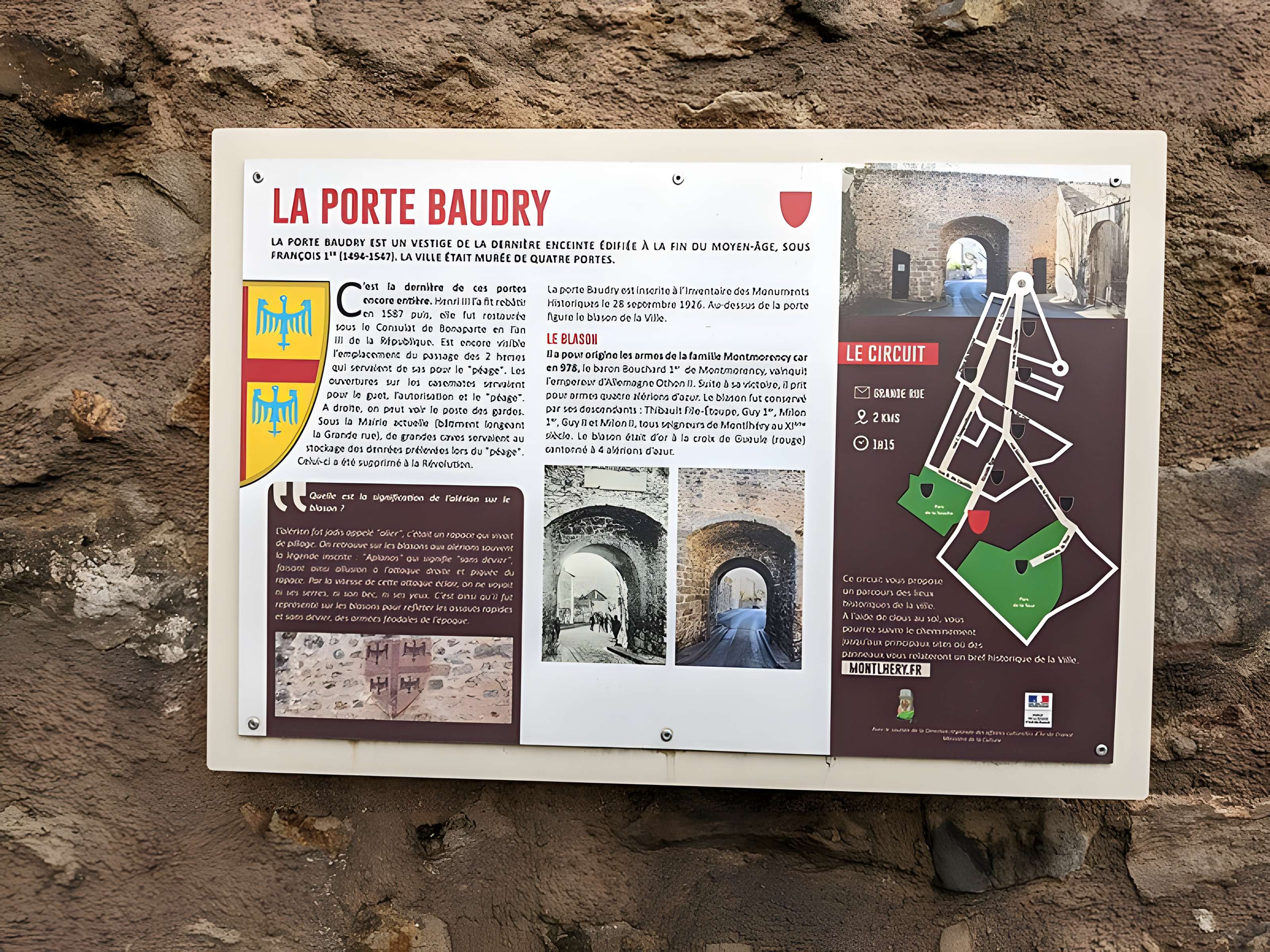 Porte Baudry à Montlhéry