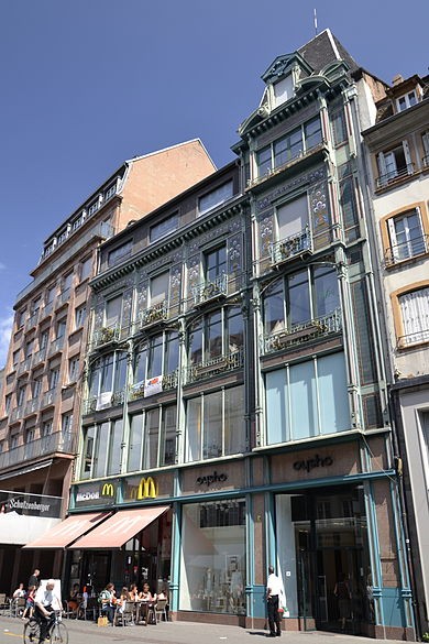 Photo de Immeuble aux 33-37 Rue des Grandes-Arcades à Strasbourg