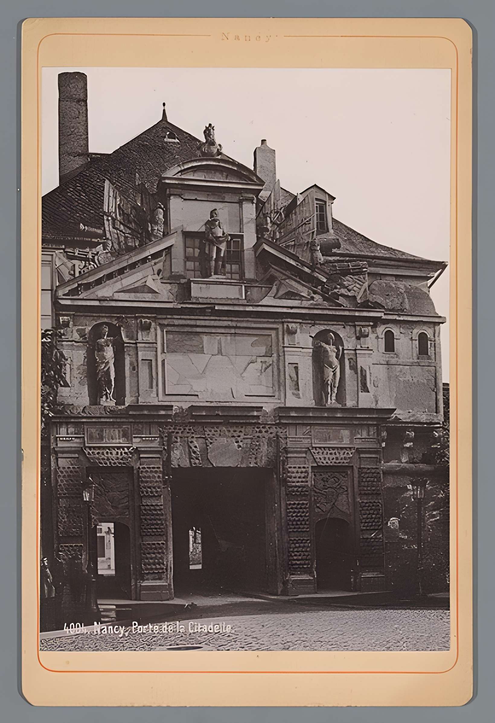 Porte de la Citadelle de Nancy 