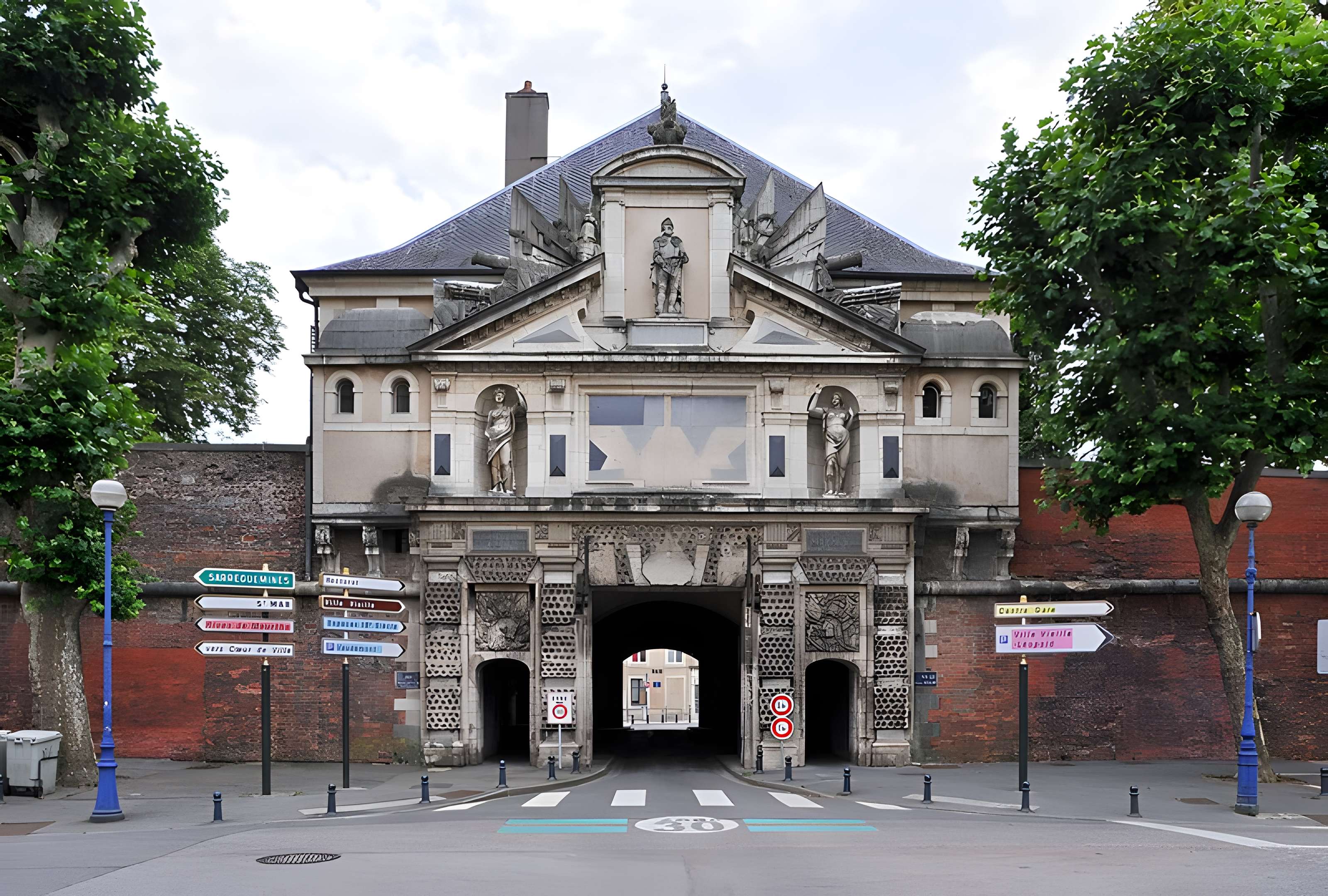 Porte de la Citadelle de Nancy 