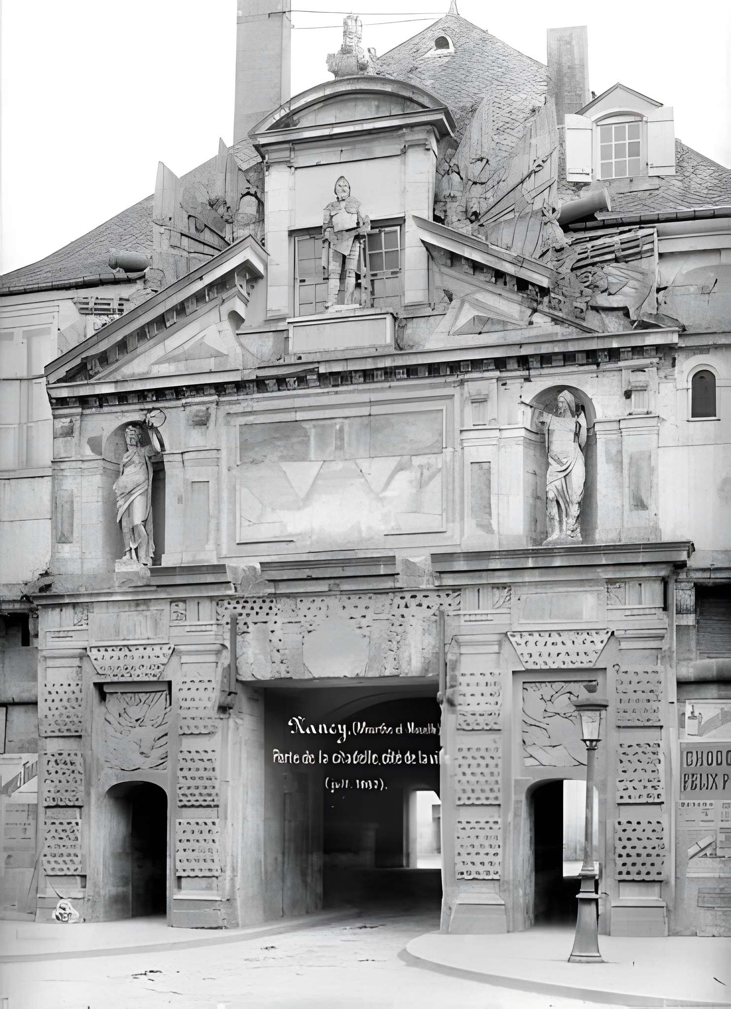 Porte de la Citadelle de Nancy 
