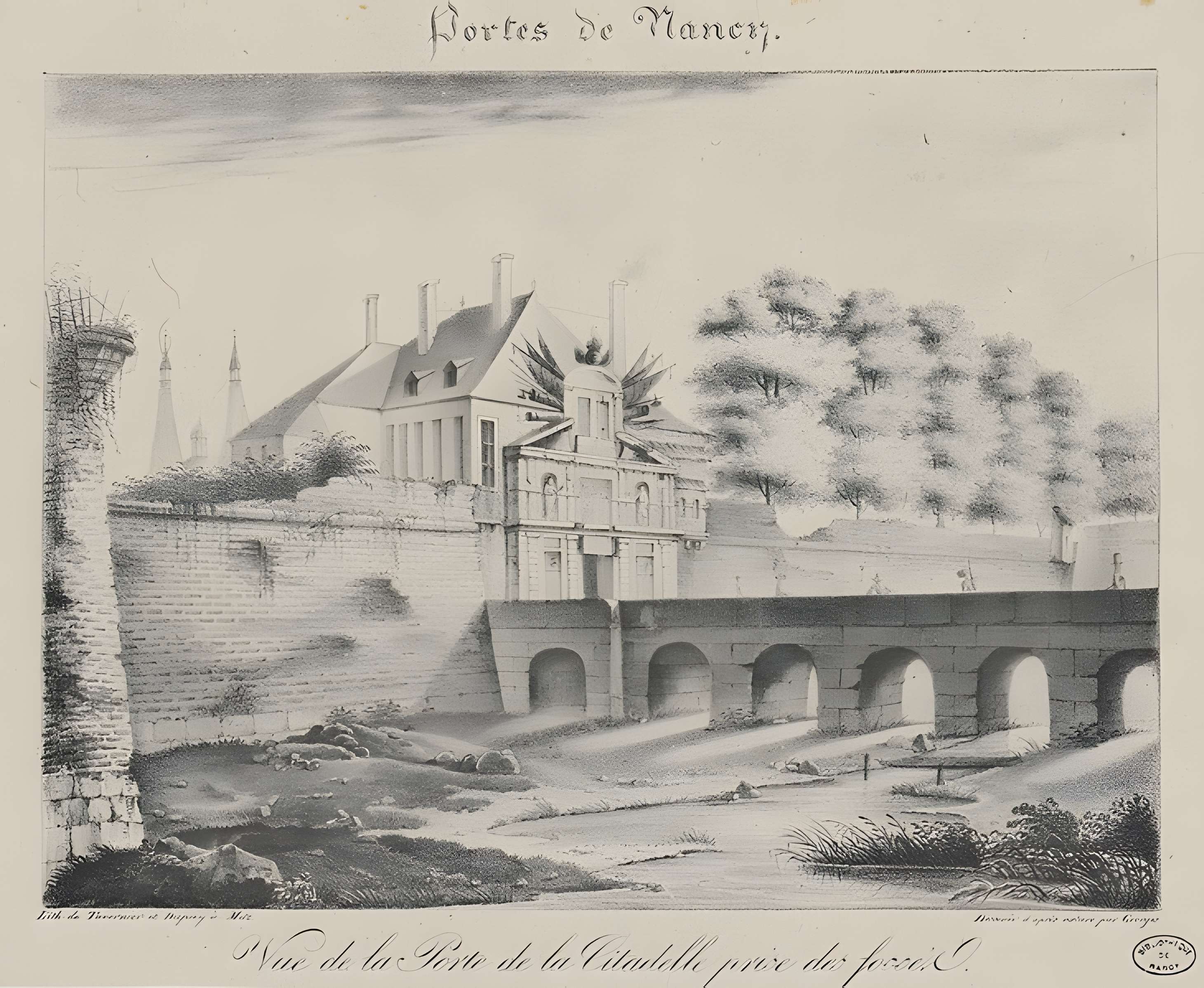 Porte de la Citadelle de Nancy 