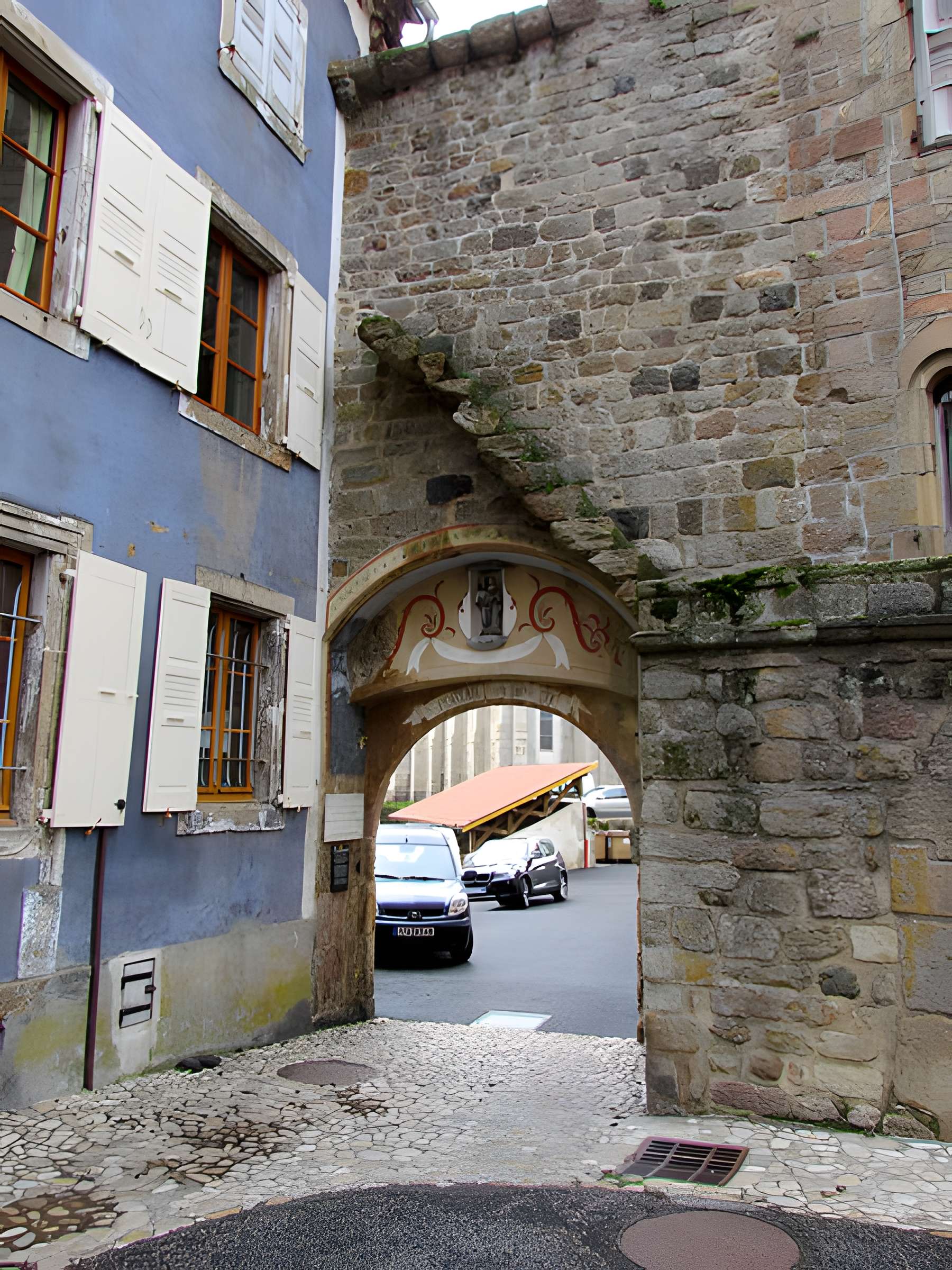 Porte de la Verdette à Pradelles