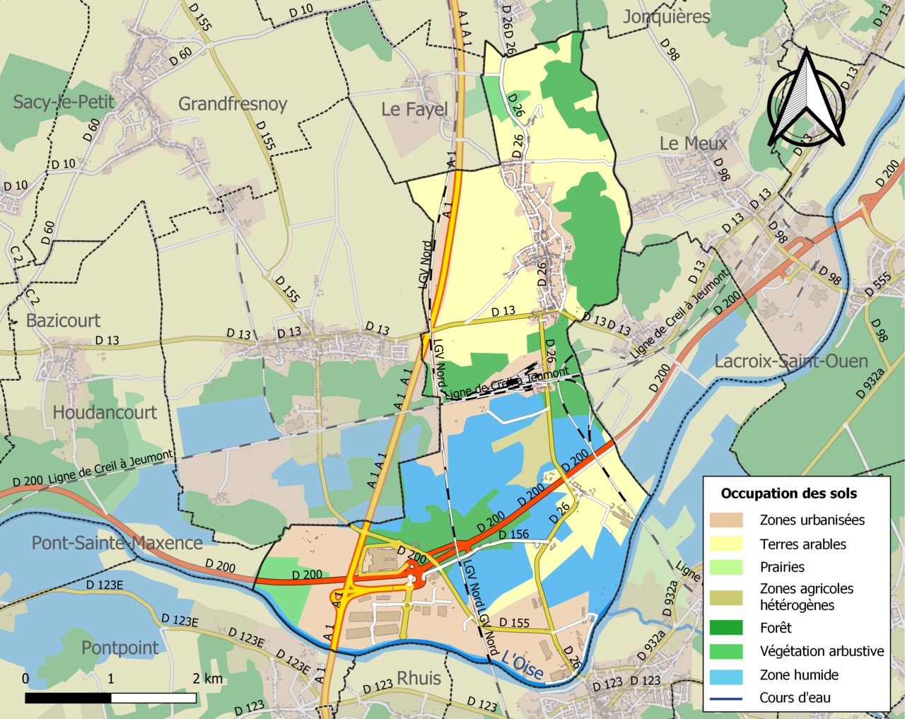 Porte du manoir de Longueil-Sainte-Marie