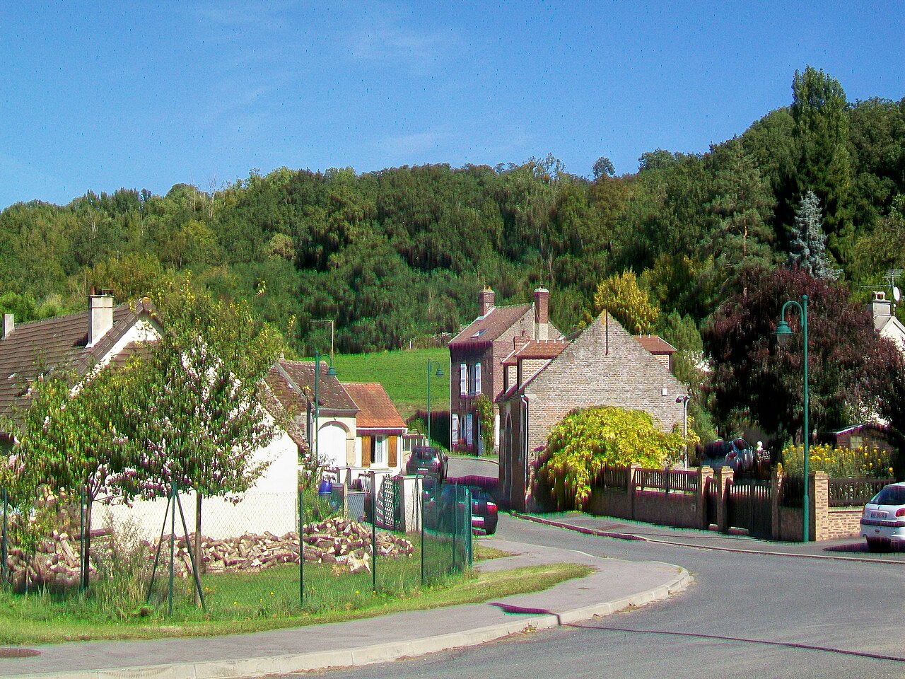 Porte du manoir de Longueil-Sainte-Marie