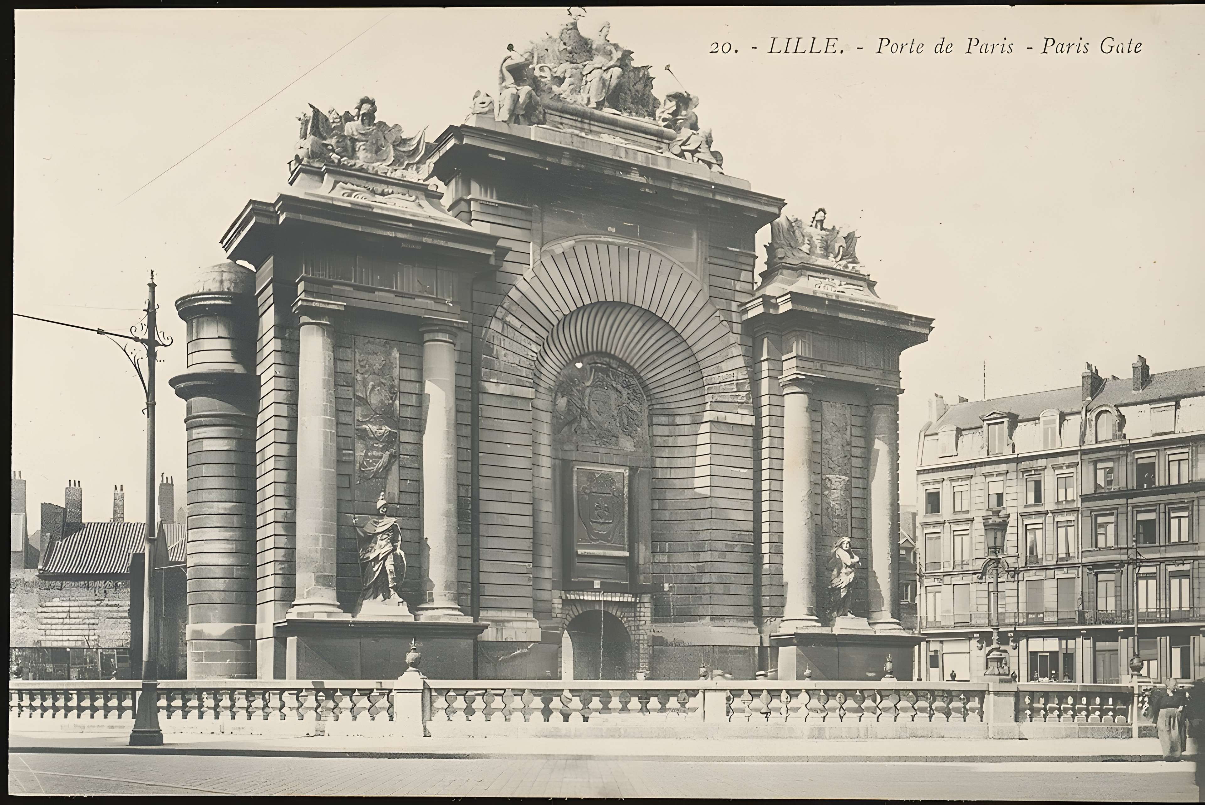 Porte de Paris à Lille