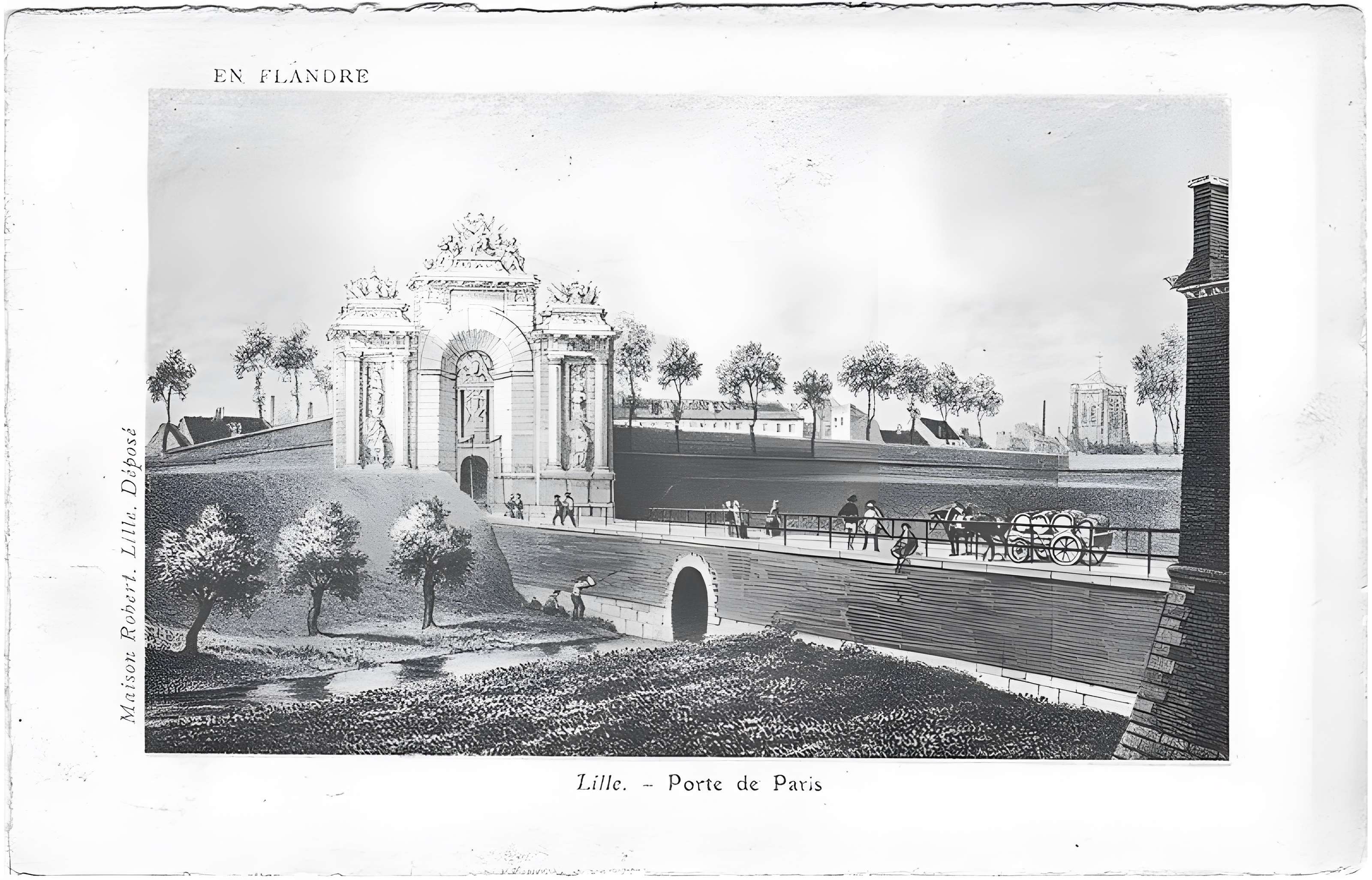 Porte de Paris à Lille
