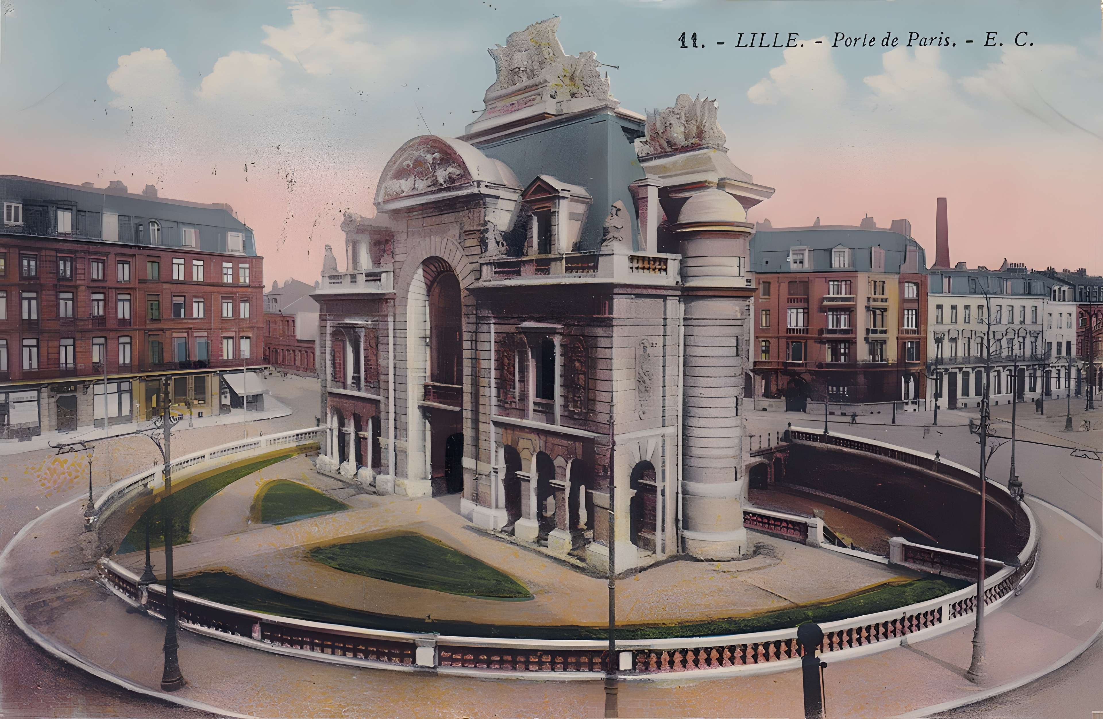 Porte de Paris à Lille
