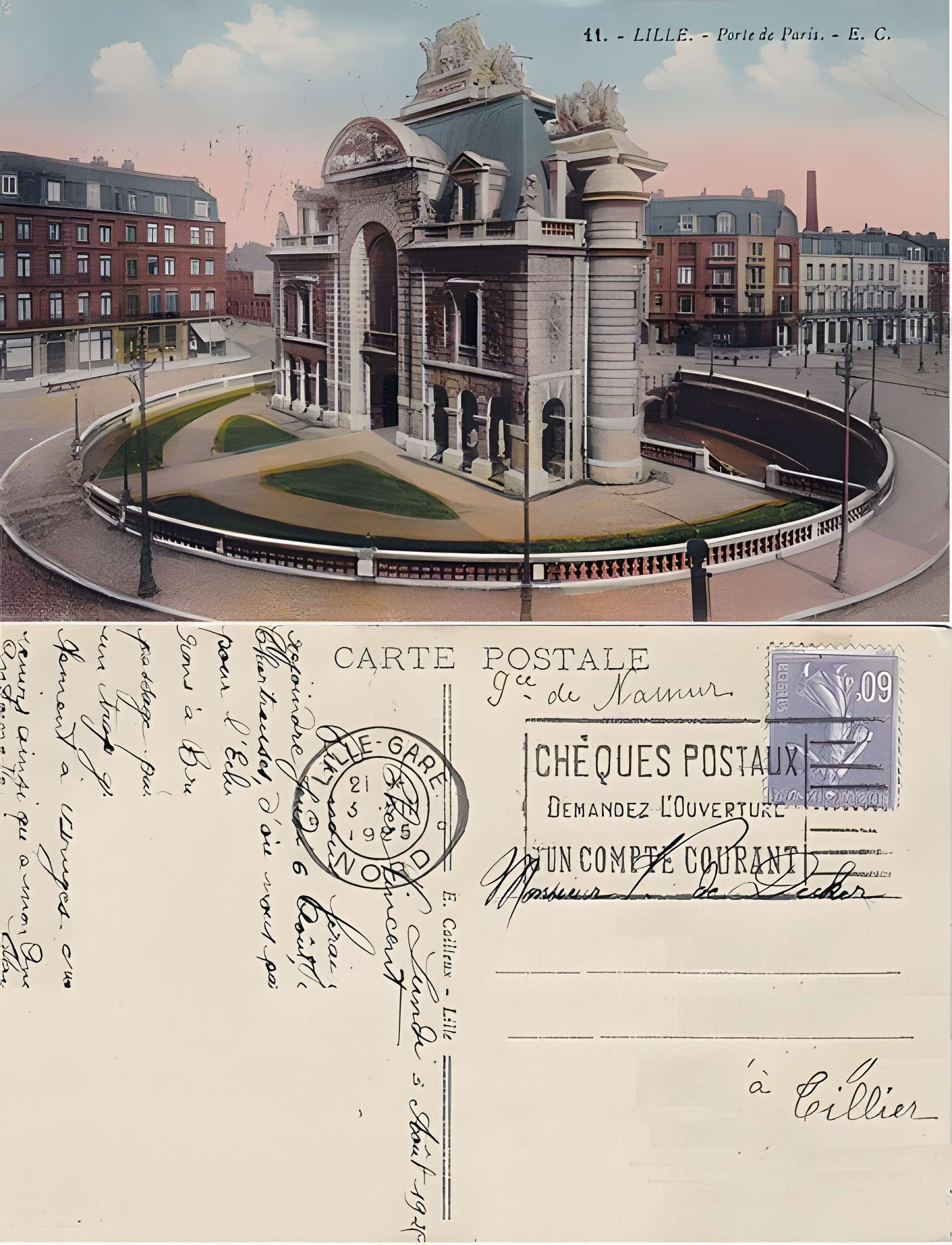 Porte de Paris à Lille