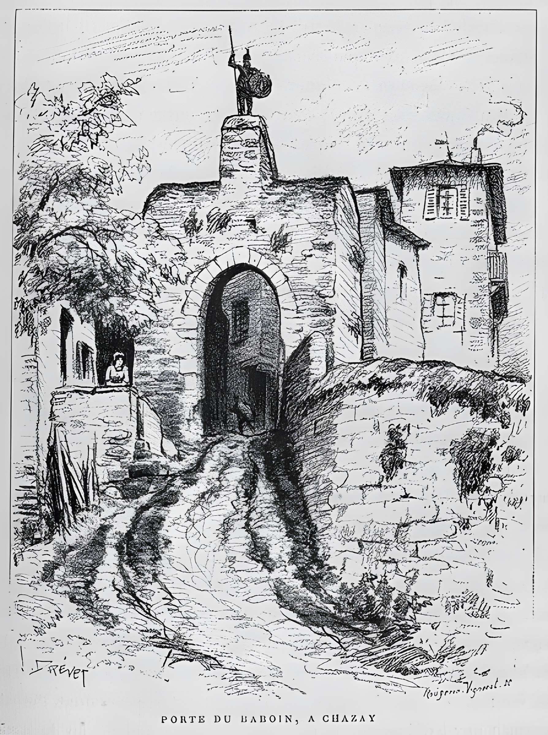 Porte du Baboin de Chazay-d'Azergues