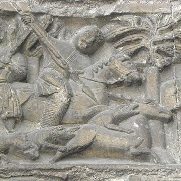 Porte Saint-Ours de la collégiale Saint-Ursin à Bourges