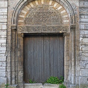 Porte Saint-Ours de la collégiale Saint-Ursin à Bourges
