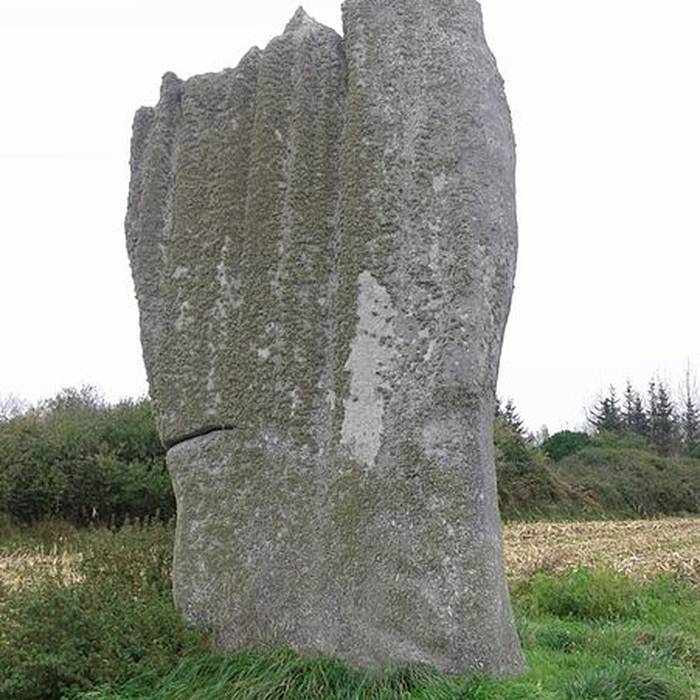 Photo de Premier menhir de Kerscaven à Penmarch
