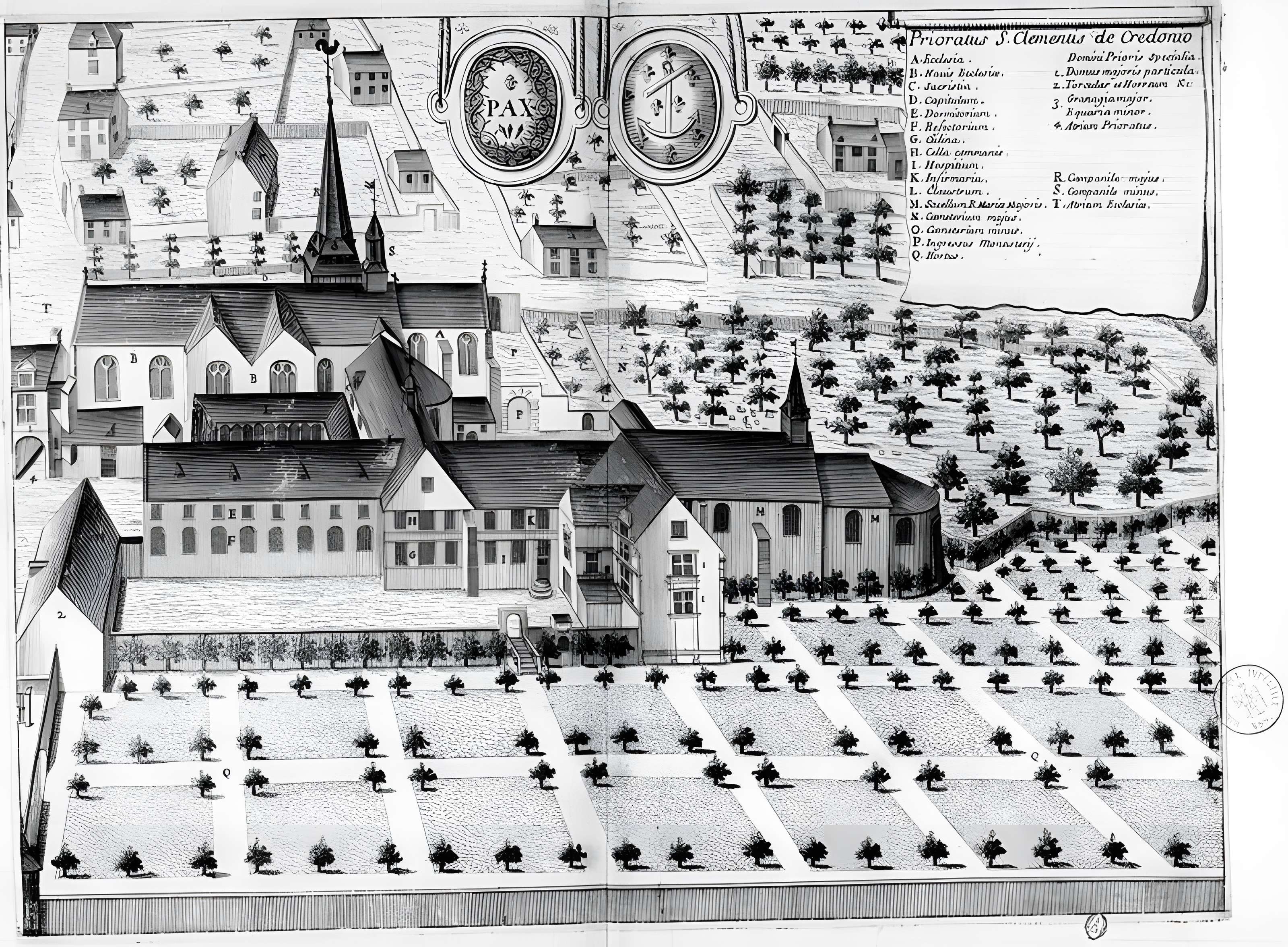 Prieuré bénédictin Saint-Clément de Craon