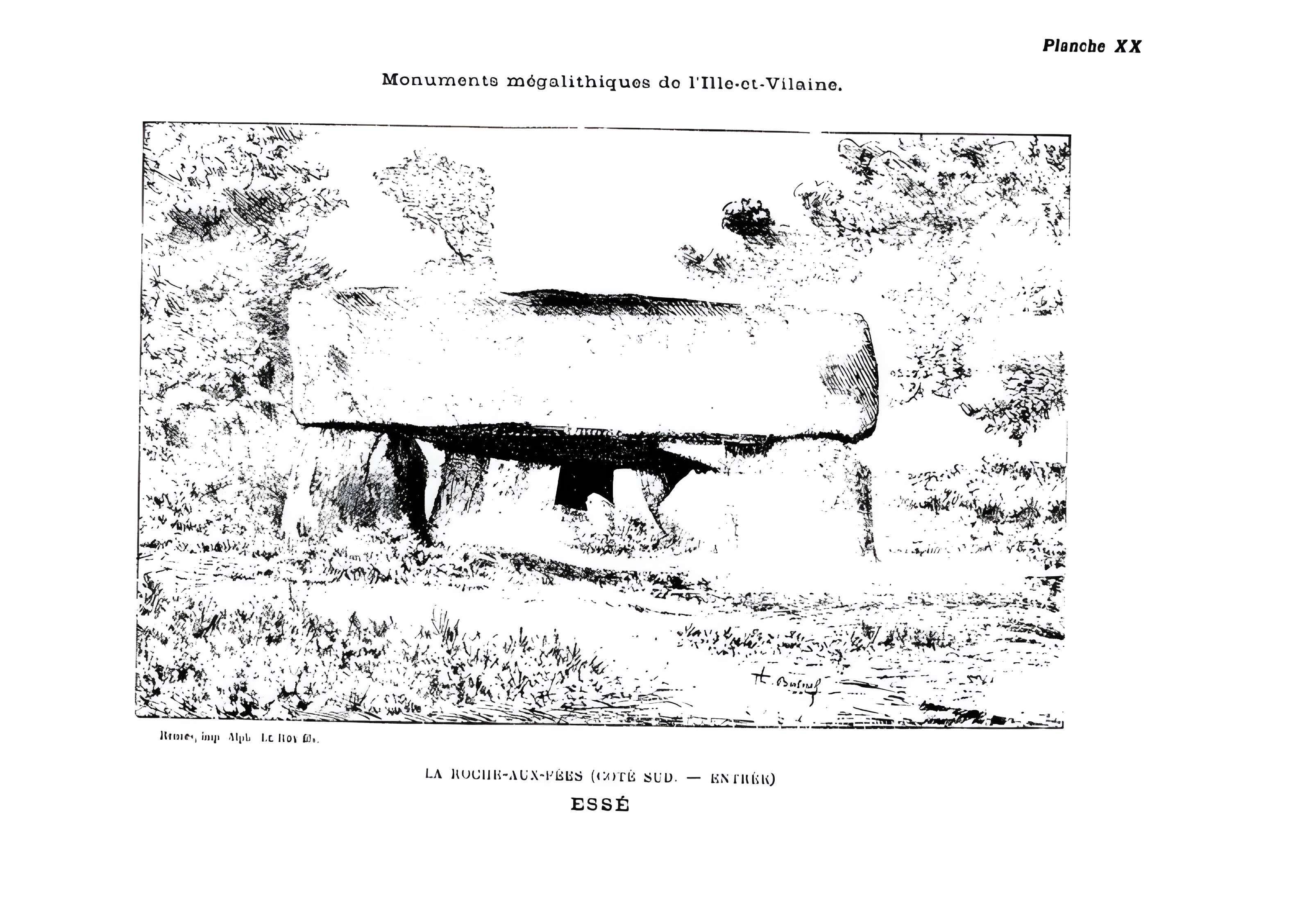 La Roche-aux-Fées d'Essé