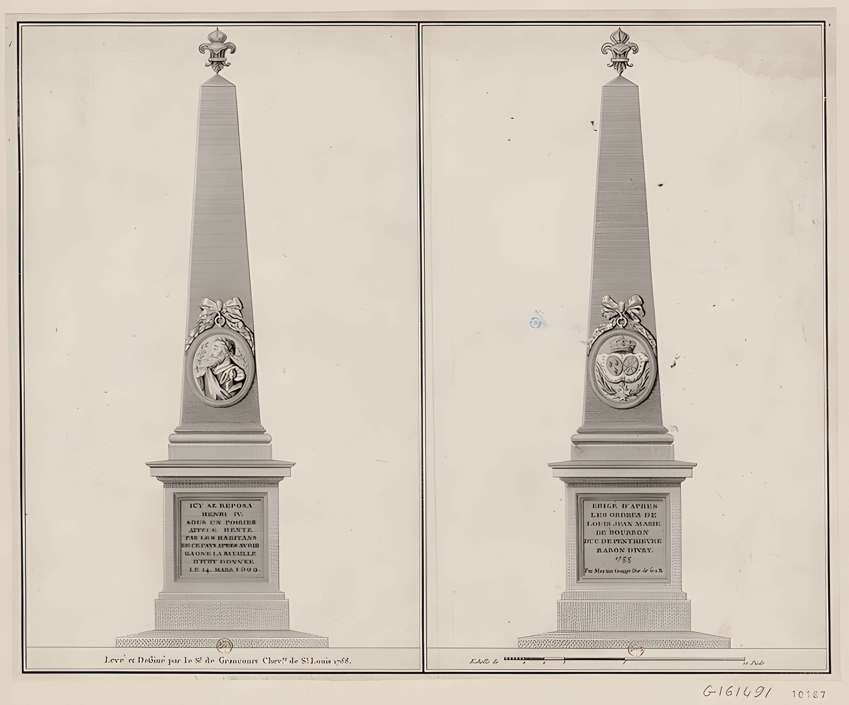 Pyramide commémorative de la bataille d'Ivry à Épieds