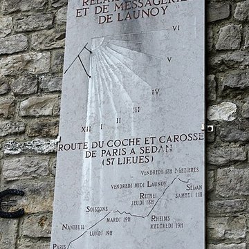 Relais de poste à chevaux à Launois-sur-Vence