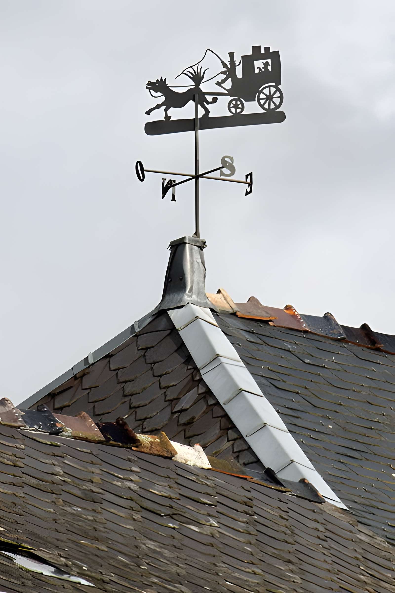 Relais de poste à chevaux à Launois-sur-Vence