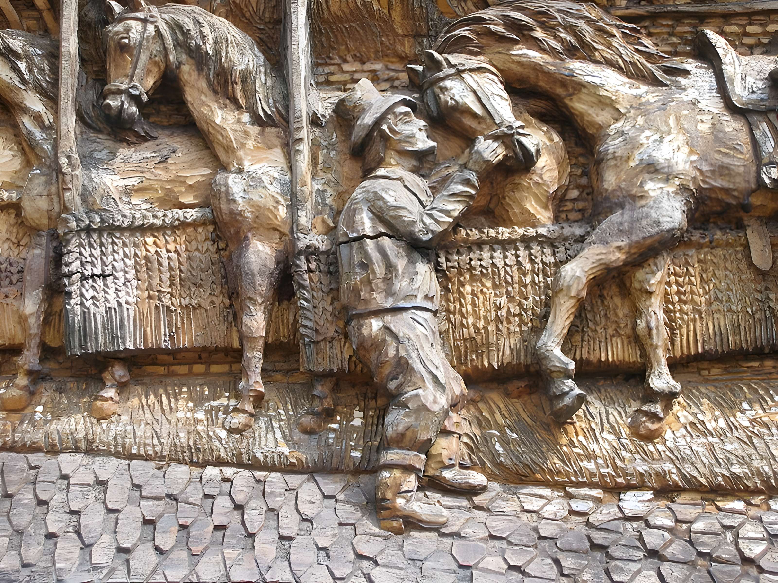 Relais de poste à chevaux à Launois-sur-Vence
