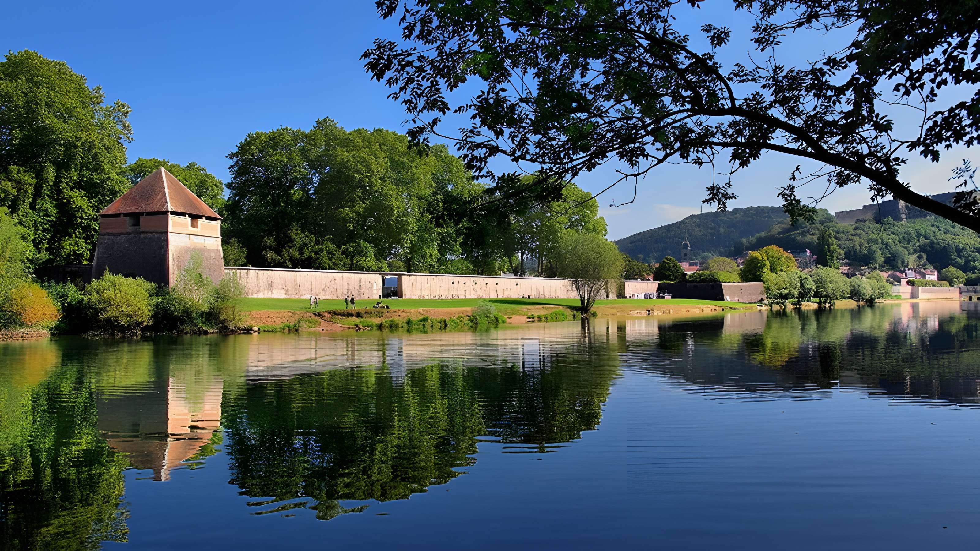 Remparts de Vauban à Besançon 