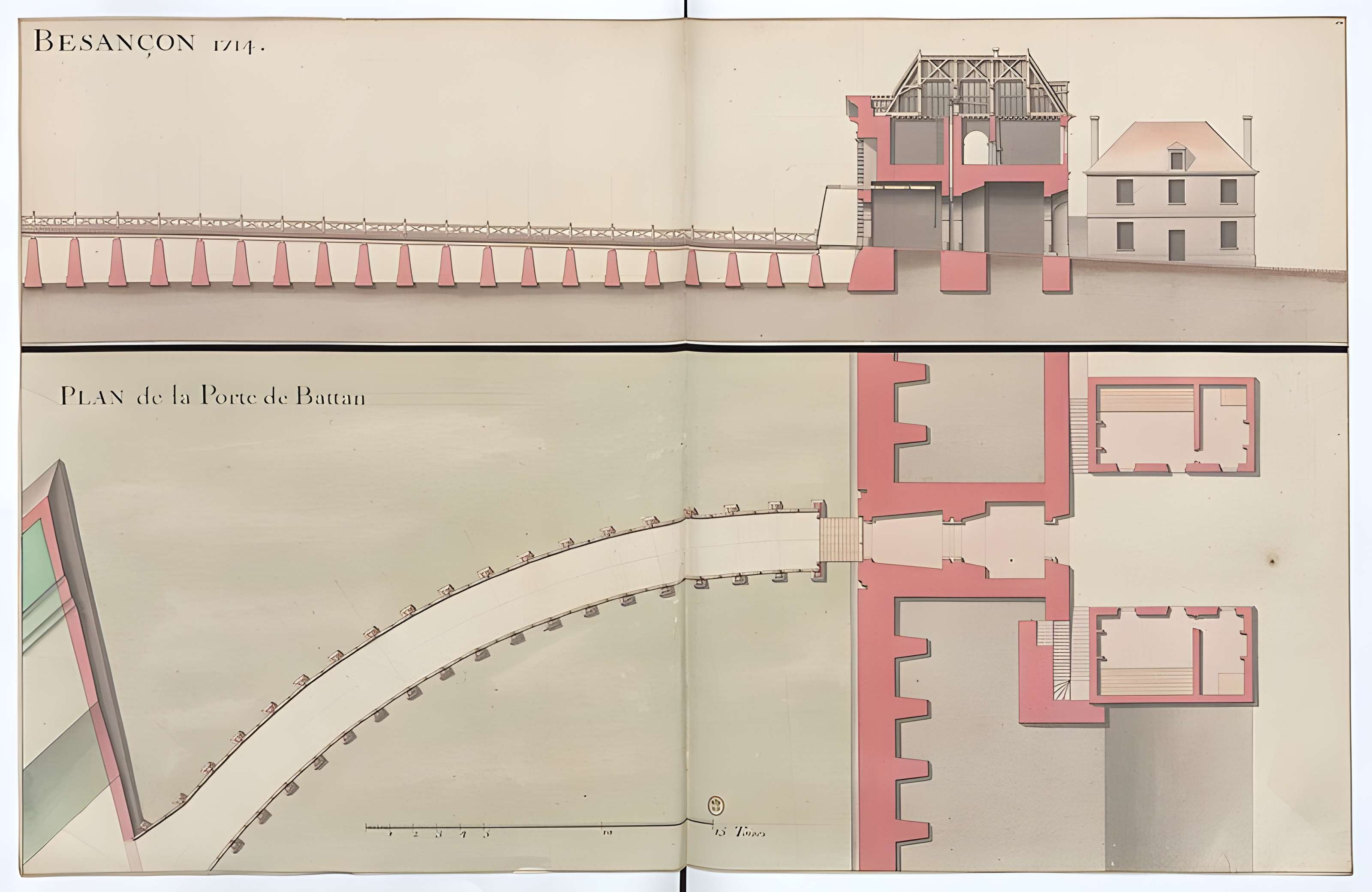 Remparts de Vauban à Besançon