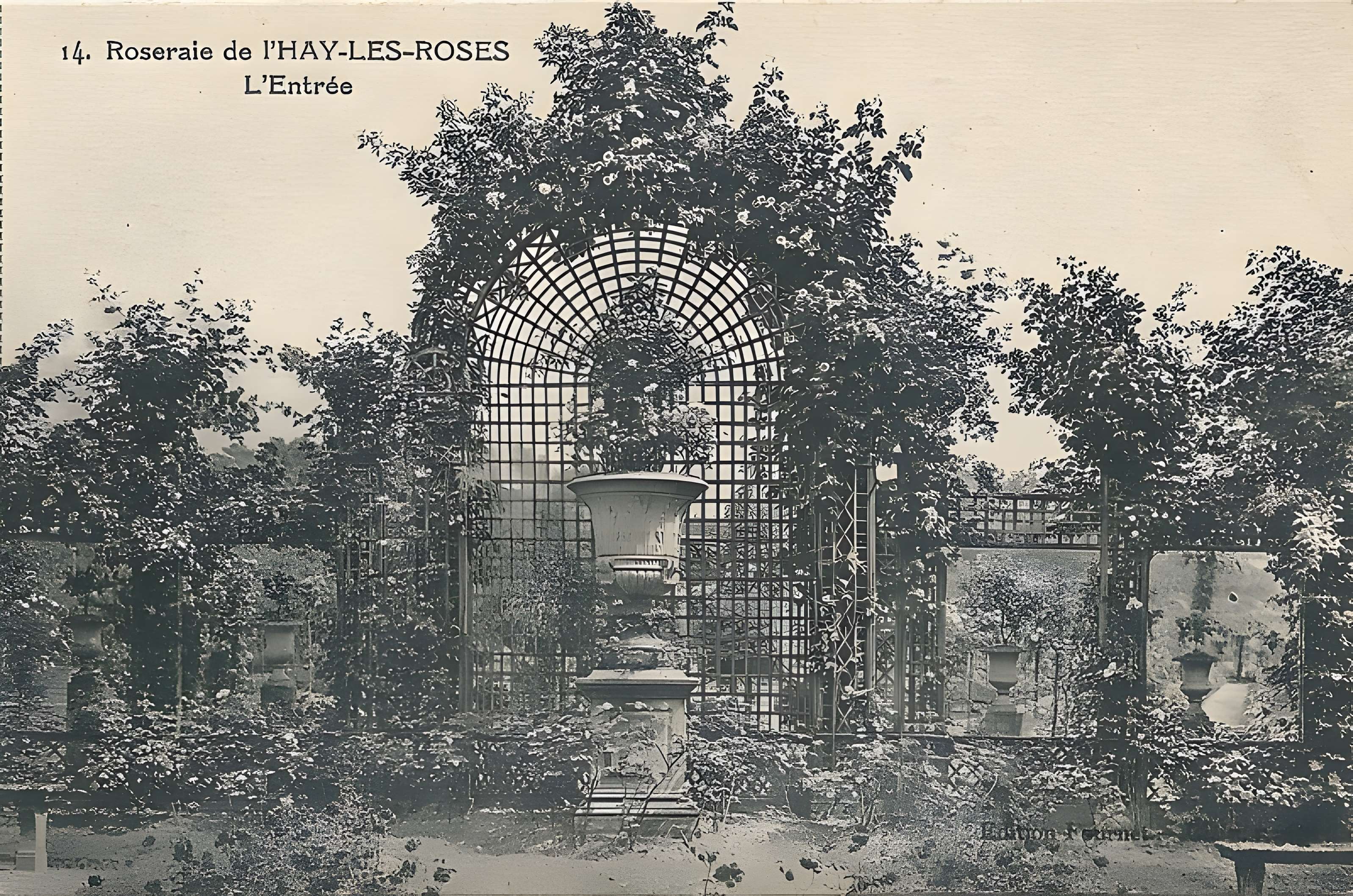 Roseraie du Val-de-Marne à L'Haÿ-les-Roses