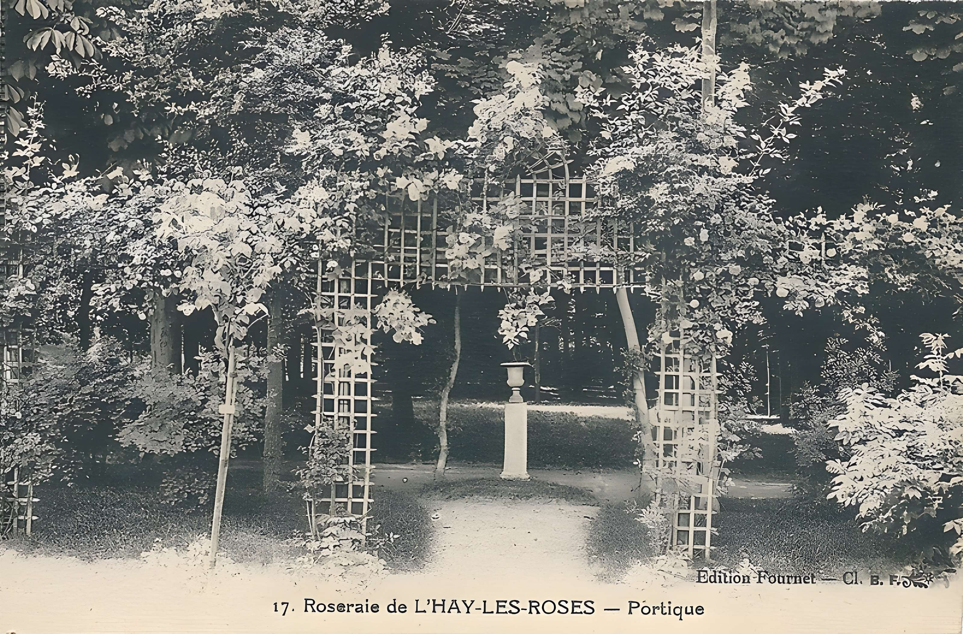 Roseraie du Val-de-Marne à L'Haÿ-les-Roses
