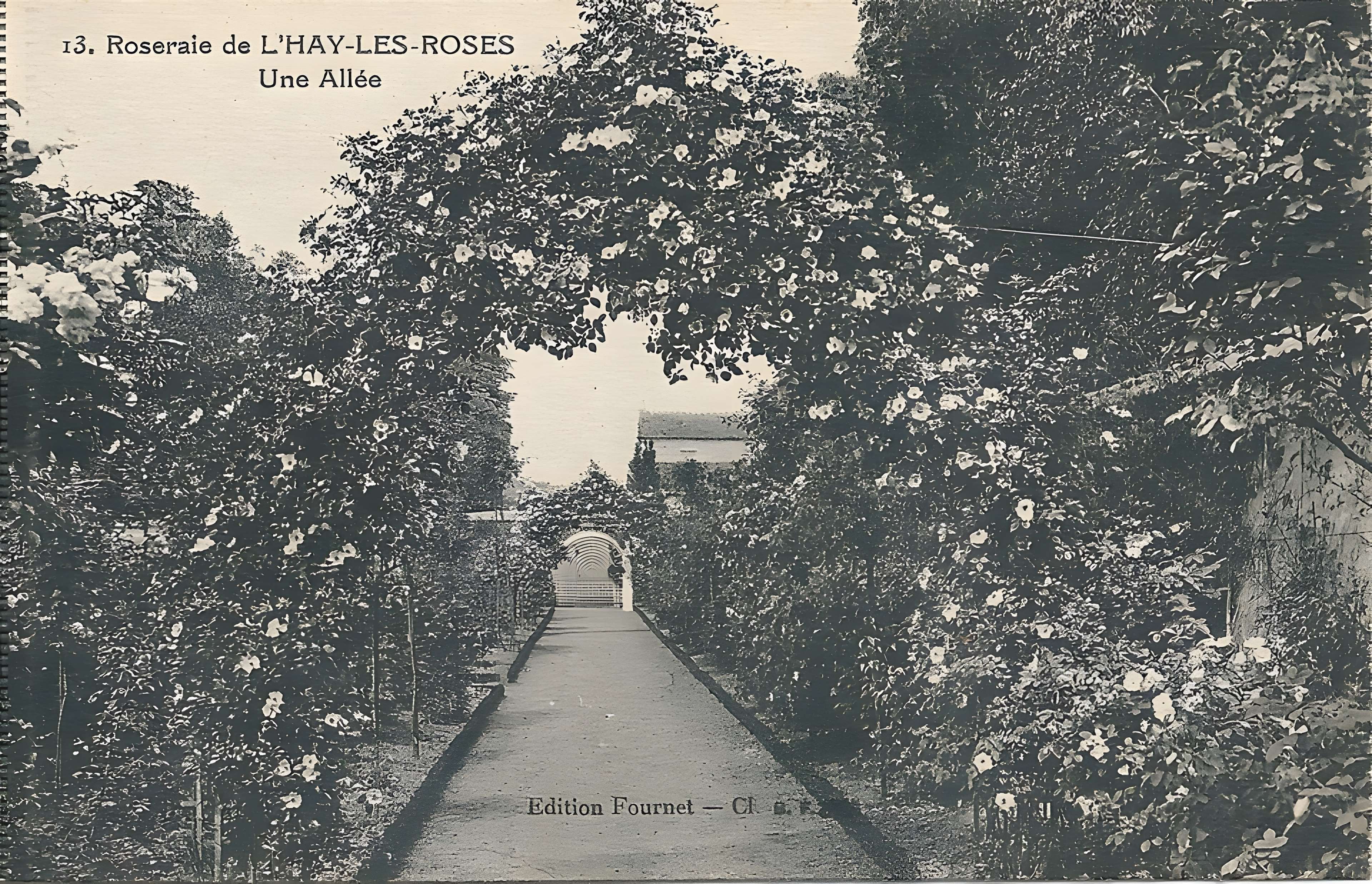 Roseraie du Val-de-Marne à L'Haÿ-les-Roses