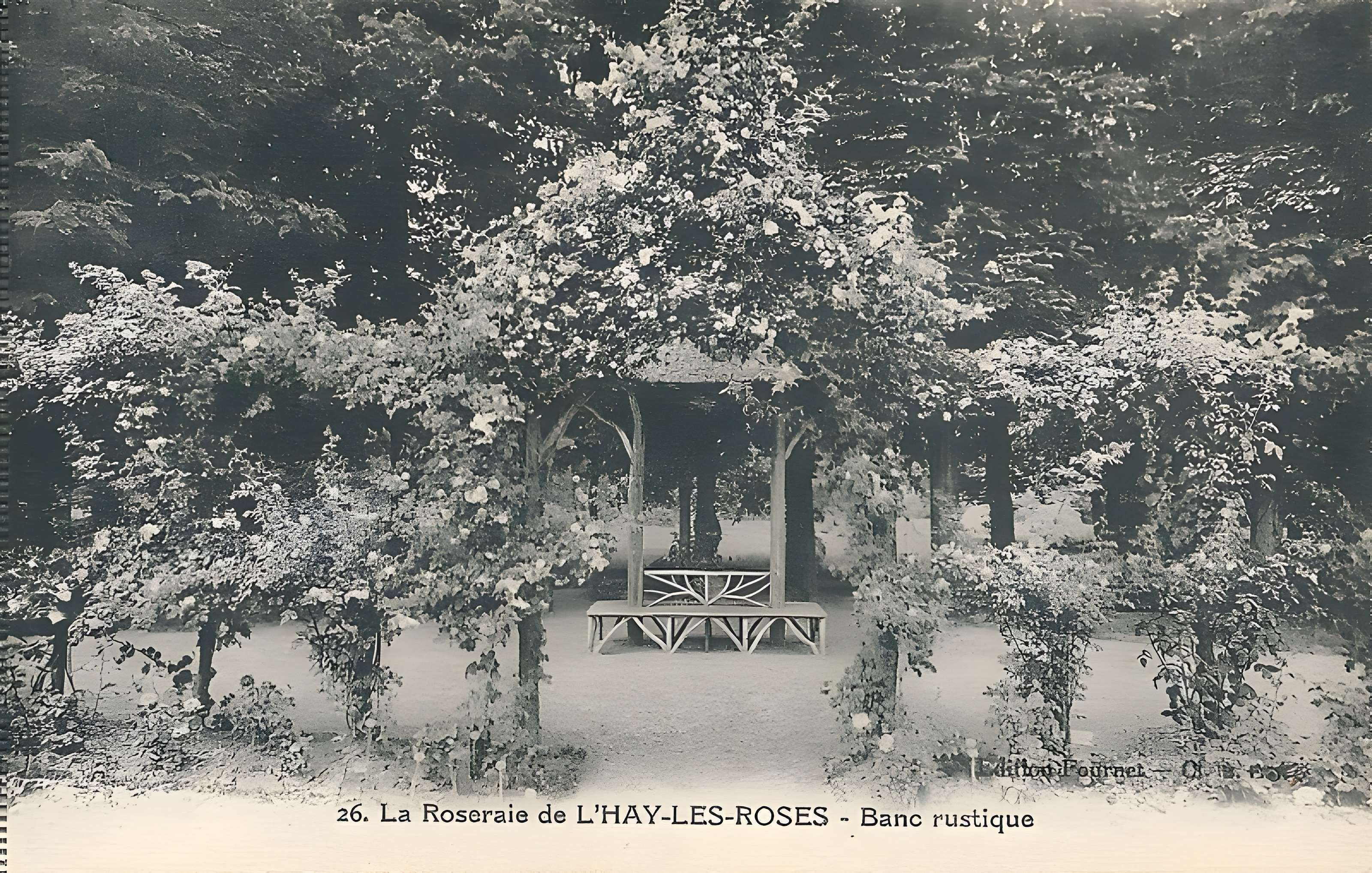 Roseraie du Val-de-Marne à L'Haÿ-les-Roses