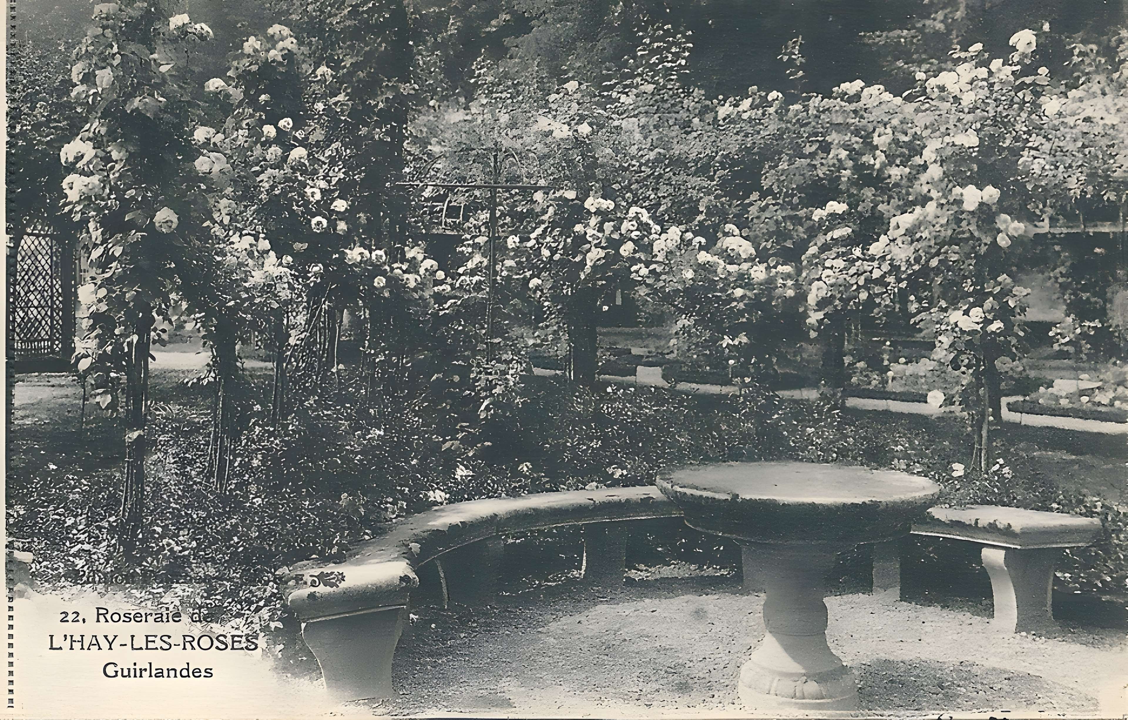 Roseraie du Val-de-Marne à L'Haÿ-les-Roses