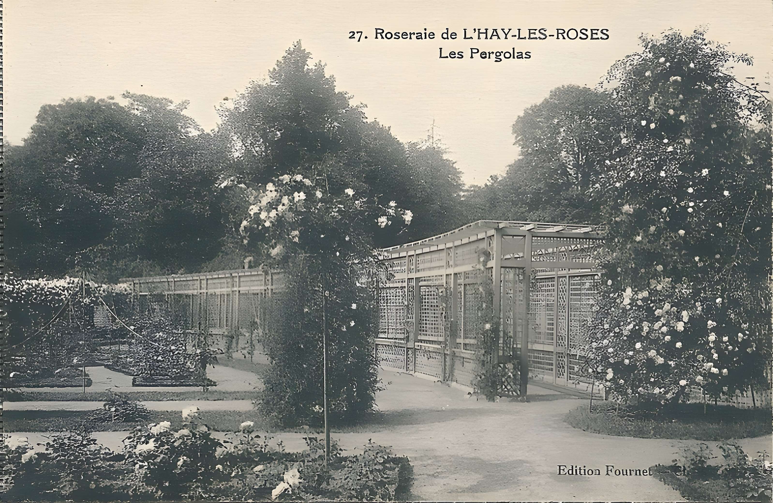 Roseraie du Val-de-Marne à L'Haÿ-les-Roses